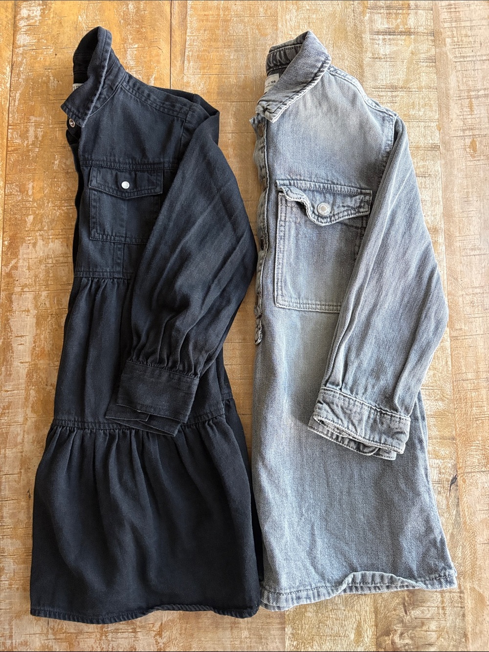 Girls Denim Dress Set size 8